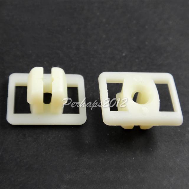 25x For Ford License Plate Nut 14 Screw Size Clips Retainer A11368