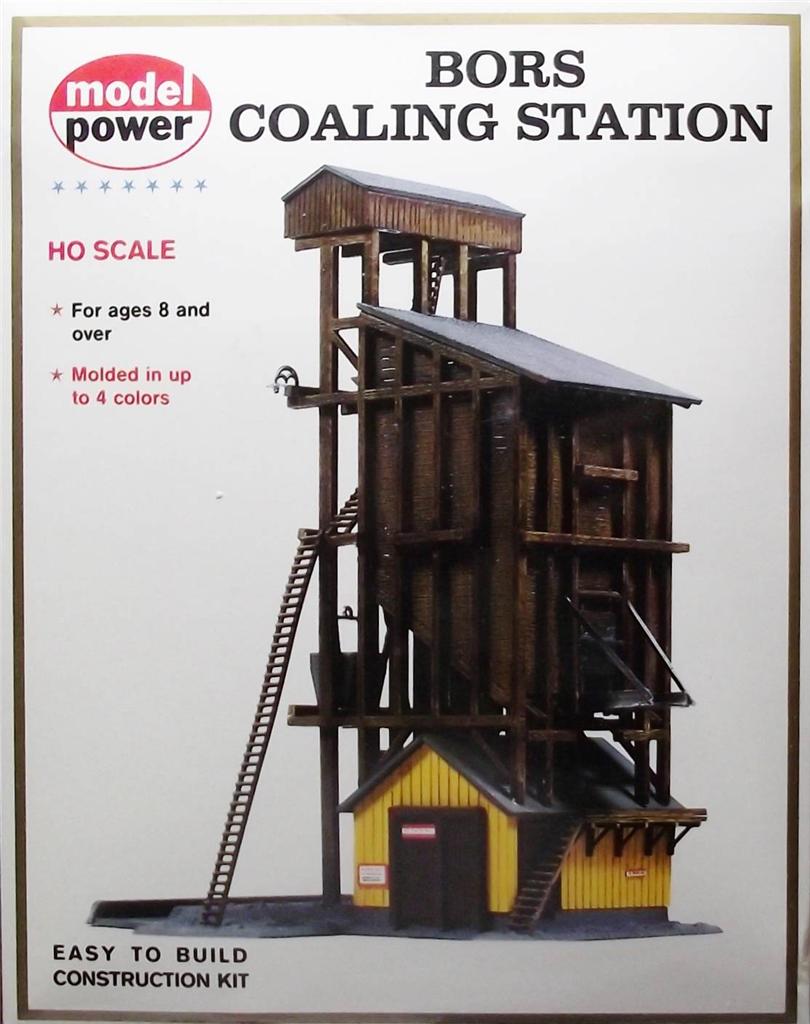 HO Gauge Model Power 410 Bors Coaling Station Model Kit Molded in 4