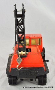 orange toy crane