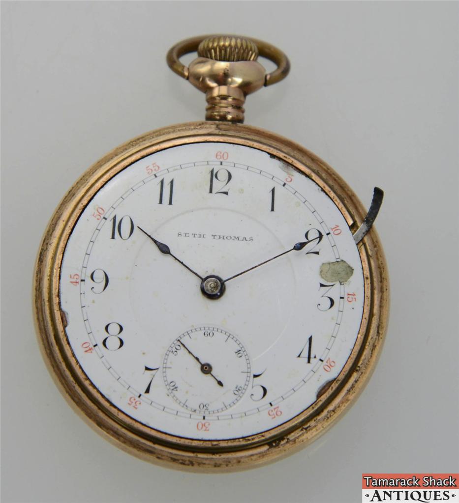Seth Thomas Watch Co. Grade 210 Pocket Watch image 2