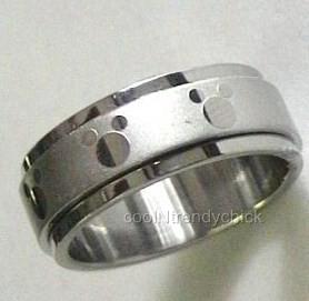fantastic one of a kind spinning ring with mickey mouse symbols all around the middle band 9 total - Mickey Mouse Wedding Ring fantastic one of a kind spinning ring with mickey mouse symbols all around the middle band 9 total - Mickey Mouse Wedding Ring