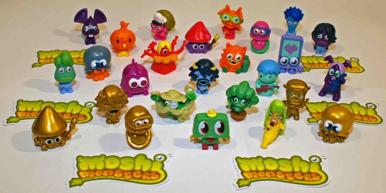 moshi monsters minifigures