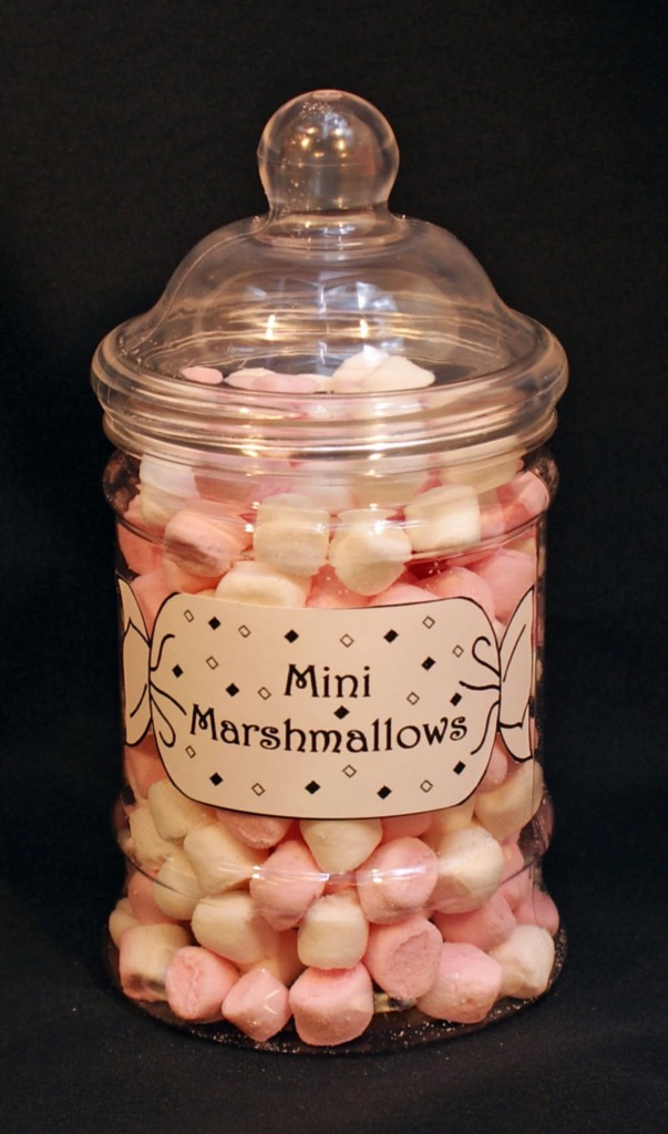PLASTIC VICTORIAN STYLE 380ml SWEET JAR FILLED WITH YOUR CHOICE OF SWEETS CANDY - Picture 12 of 22