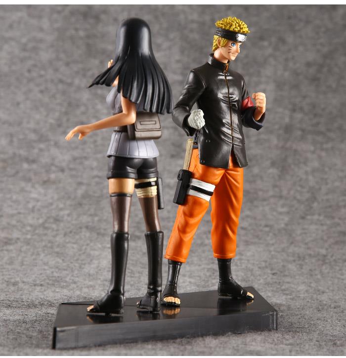 Naruto Hinata PVC Action Figure Anime Gift Toy 2pcs