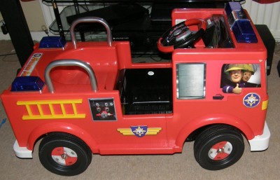 fire engine ride on bike