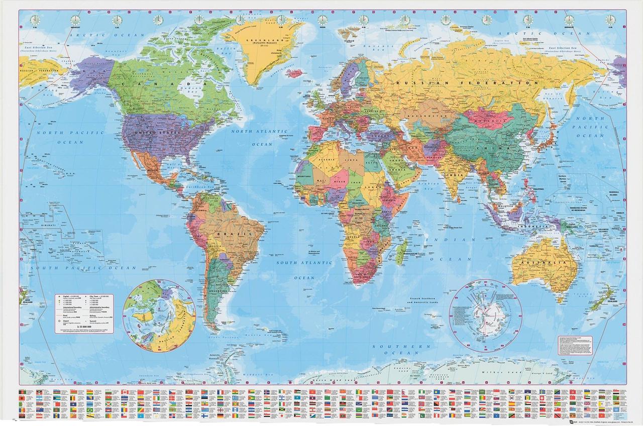 Map Of The World Detailed World Detailed Map