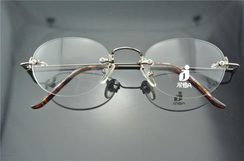 Vintage Rimless Oval Glasses Mens & Women Eyeglass Frames ...