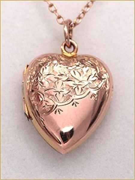 Ebay gold locket Clearance