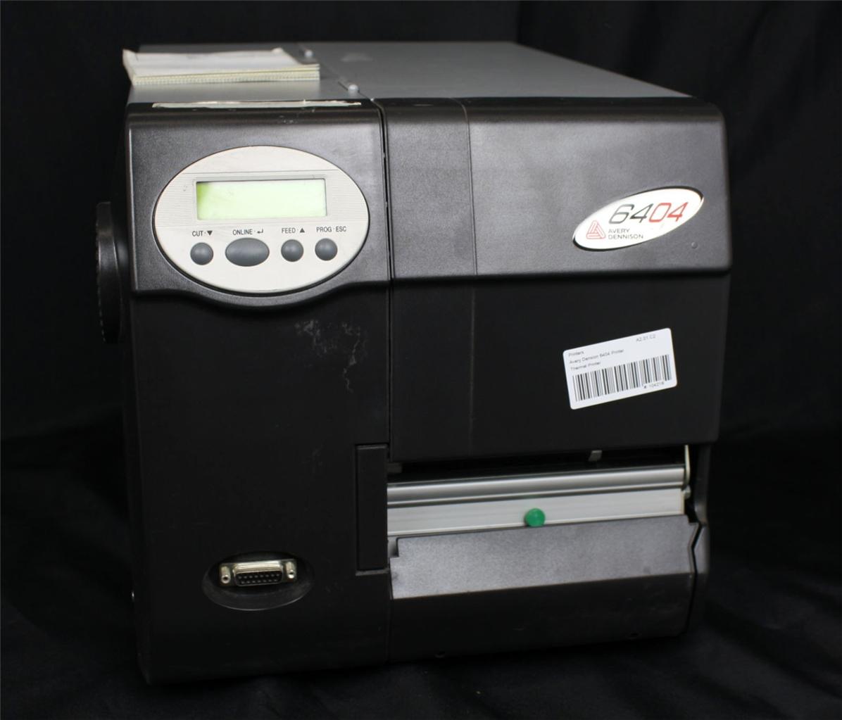 AVERY DENNISON 6404 Printer Label Thermal Printer eBay