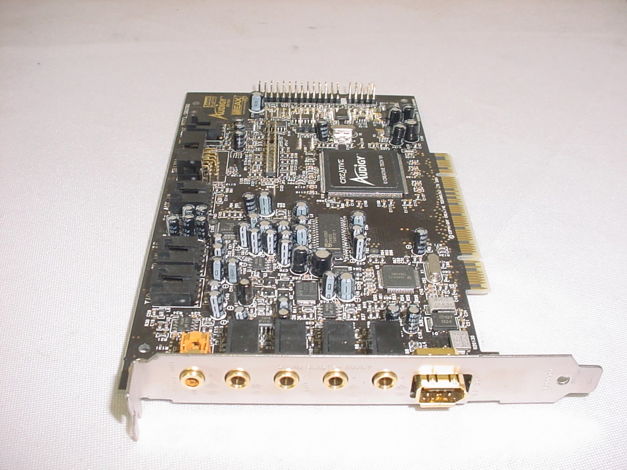 Creative Sound Blaster Audigy PCI Audio Card SB0090 SB1394 Firewire EAX HD