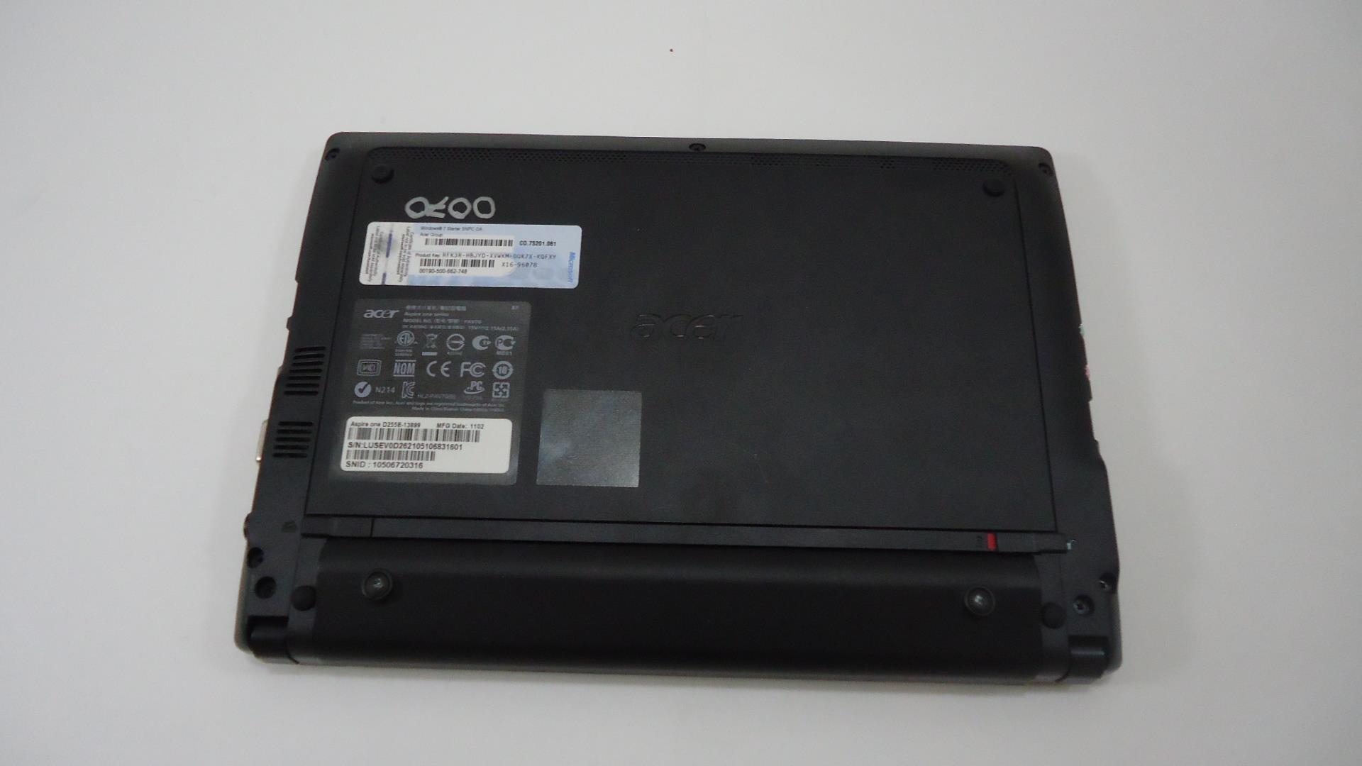 2gb DI MEMORIA RAM PER ACER ASPIRE ONE d255 Atom n550 ddr3-10600