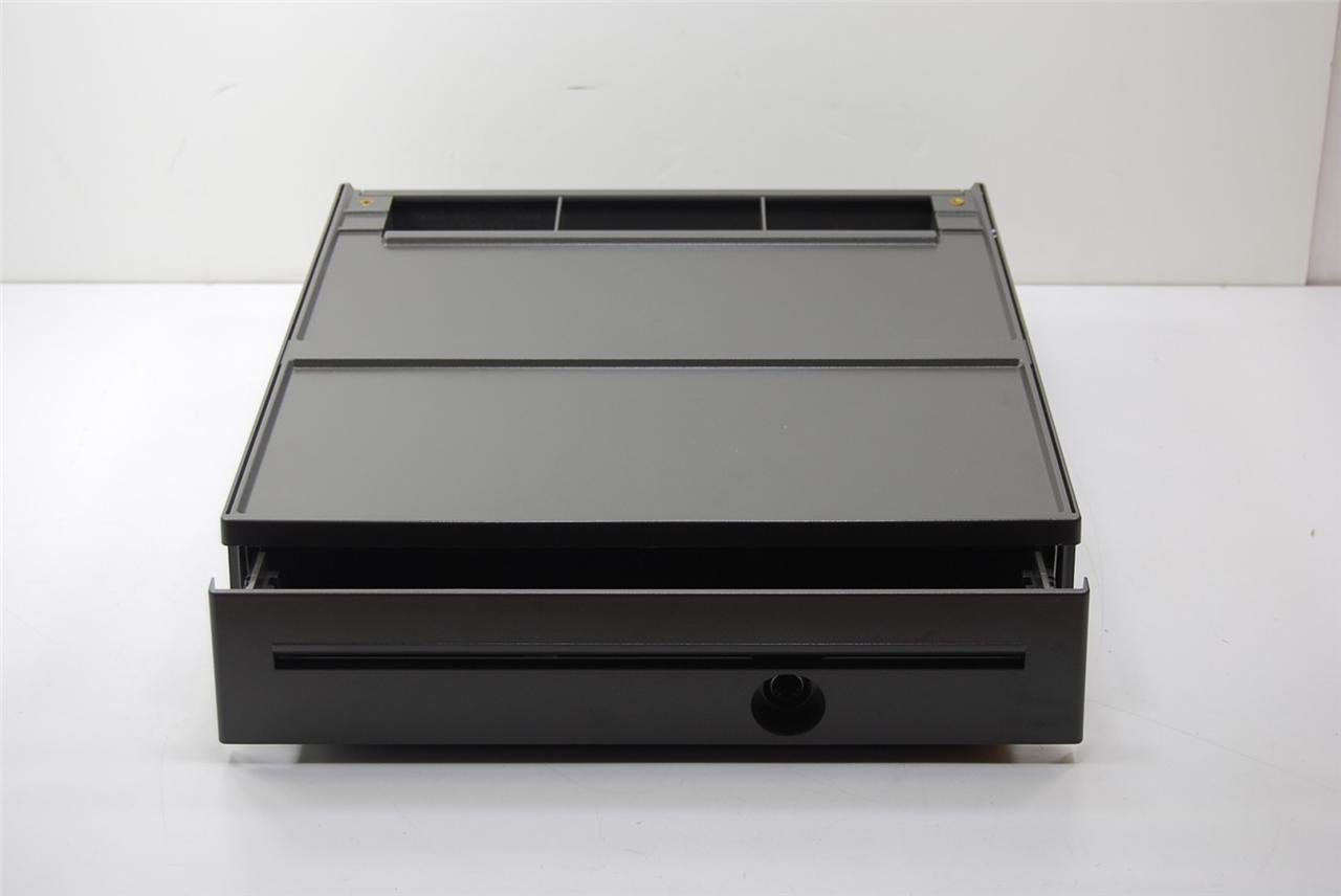 Ibm Cash Drawer Unit 40n7243 Pos Register Money Gray On Popscreen
