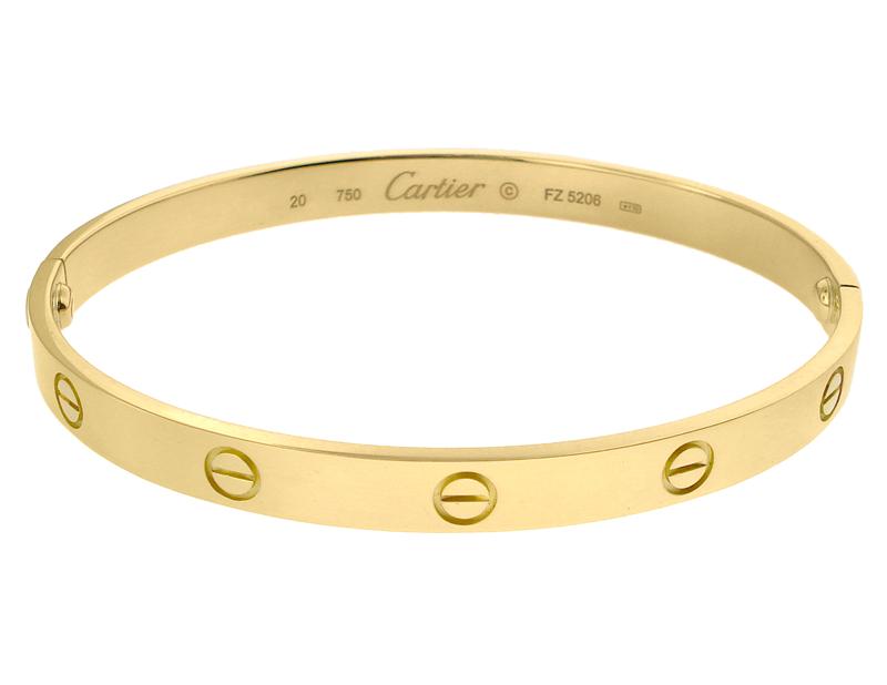 cartier bracelet 750 price