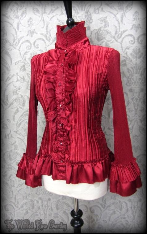 gothic lolita blouse