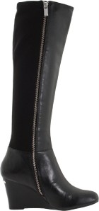 michael kors bromley wedge boots