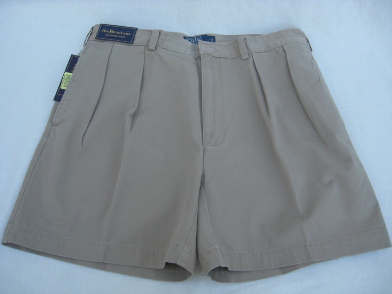 polo ralph lauren pleated shorts