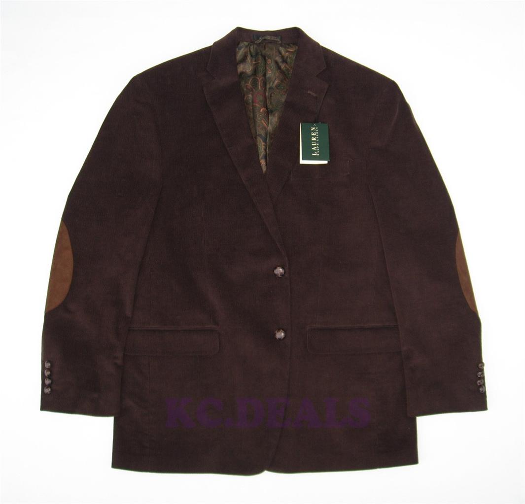 ralph lauren mens corduroy blazer