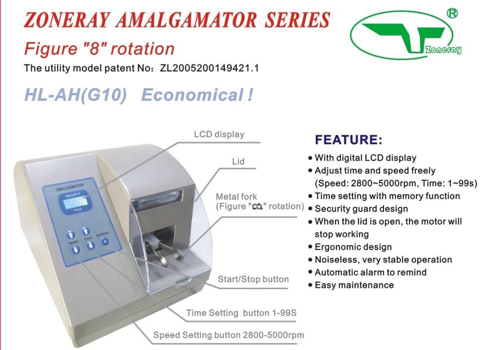 Dental Amalgamator Mixer High Speed Electrical Amalgam HLAH Capsule