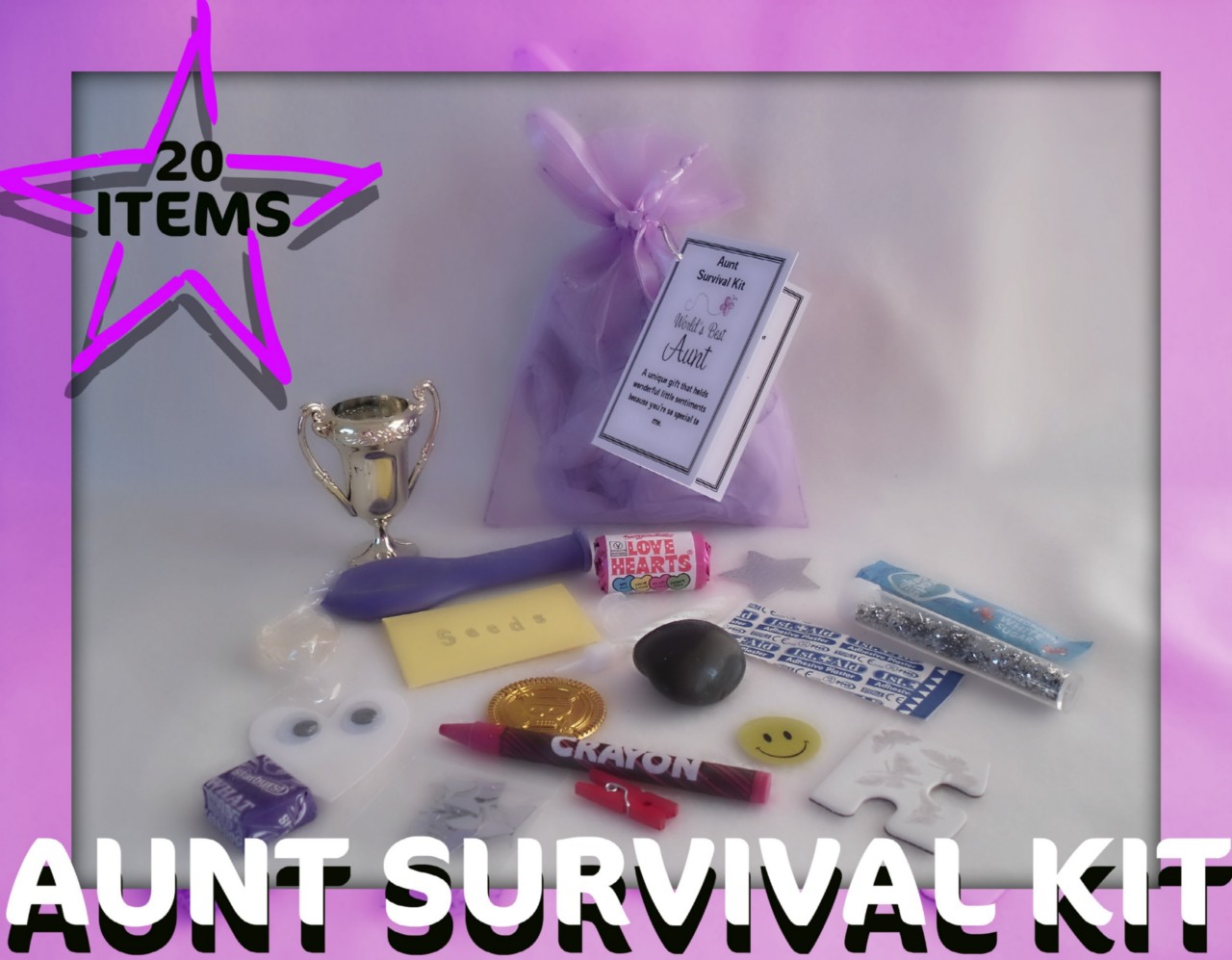 Aunt Novelty Survival Kit An Unusual Fun Novelty Gift for ... Aunt Novelty Survival Kit An Unusual Fun Novelty Gift for ...