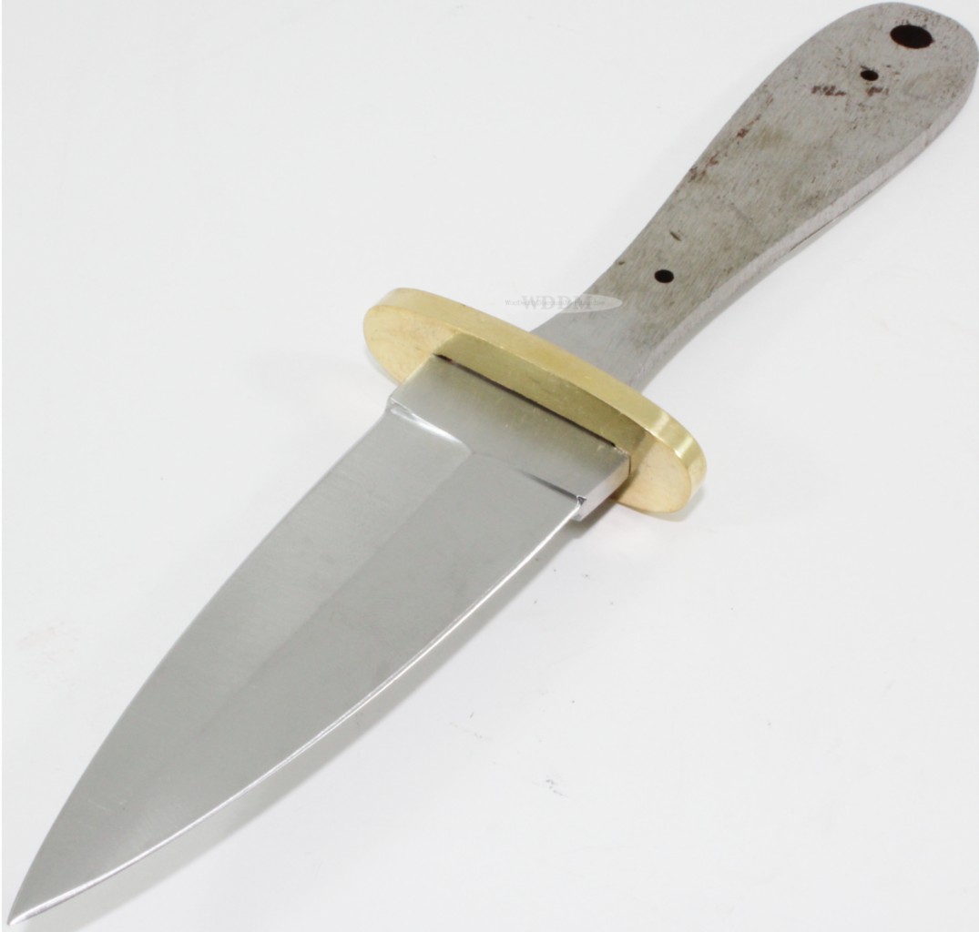 7 7/8" Double Edged Boot Blank Custom Knife Making Combat Survival