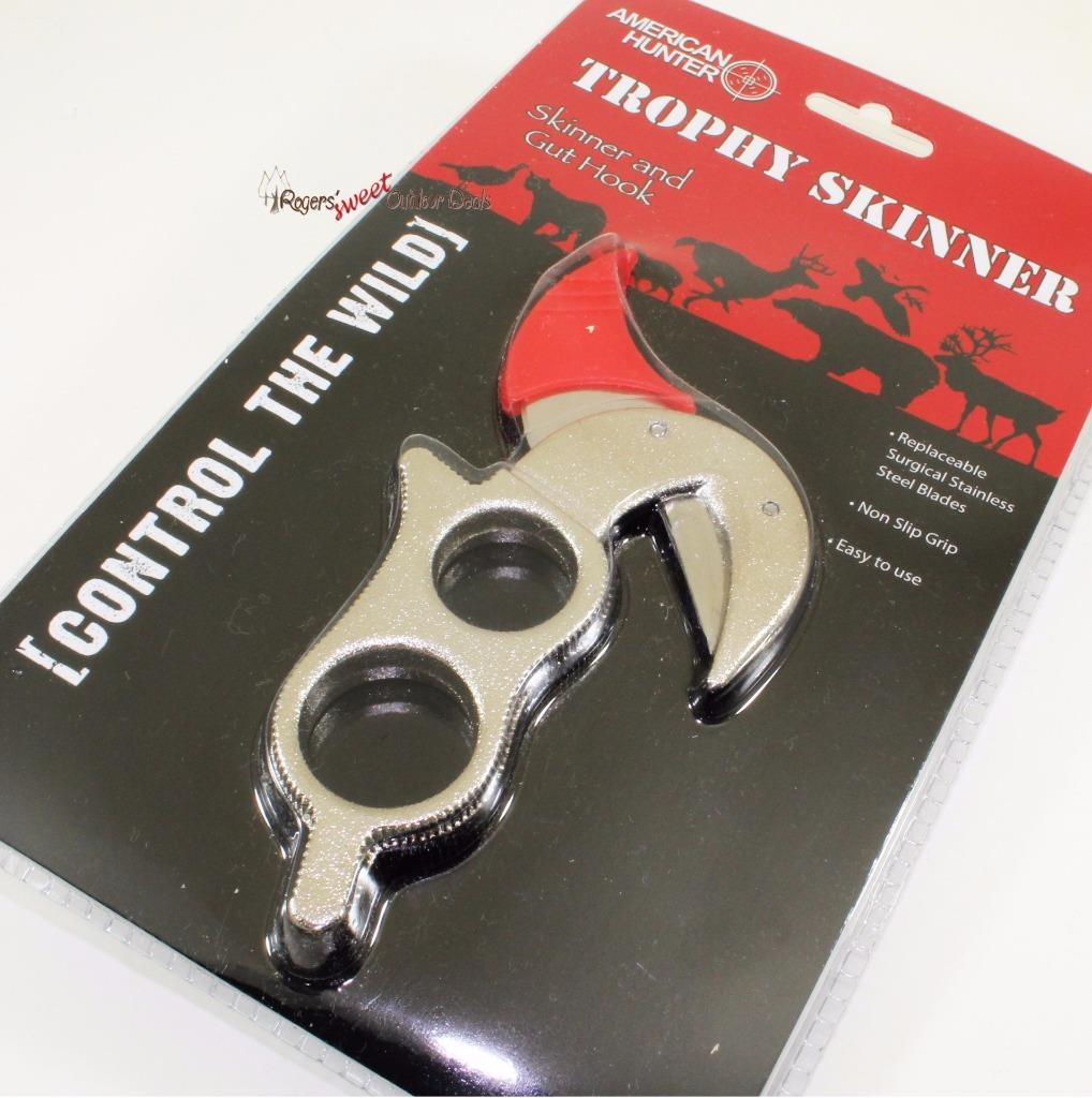 American Hunter Skinning Trophy Deer Skinner & Gut Hook Combo Set