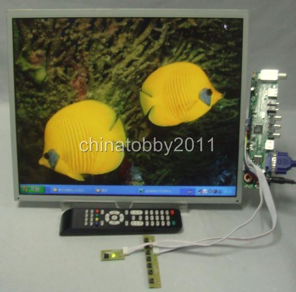 TV HDMI VGA AV USB AUDIO LCD controller Board work for ...