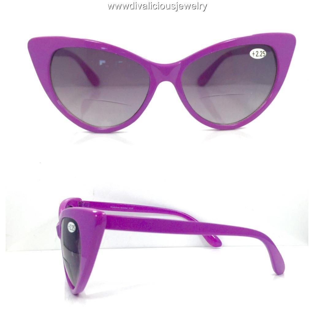 Divalicious Eyewear Large Cat Eye Cateye Sunglasses Shades 5 Colors