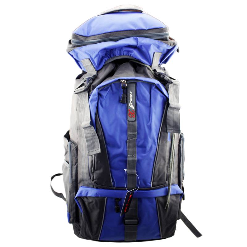 90L Top Load Outdoor Backpack Rucksack Bag Camping Hiking Travelling