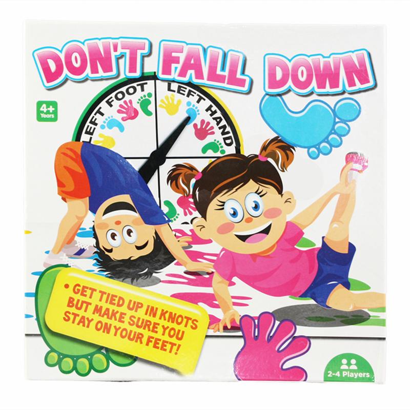 Don't Fall Down Twister Board Game Family Friends Party Portable Game
