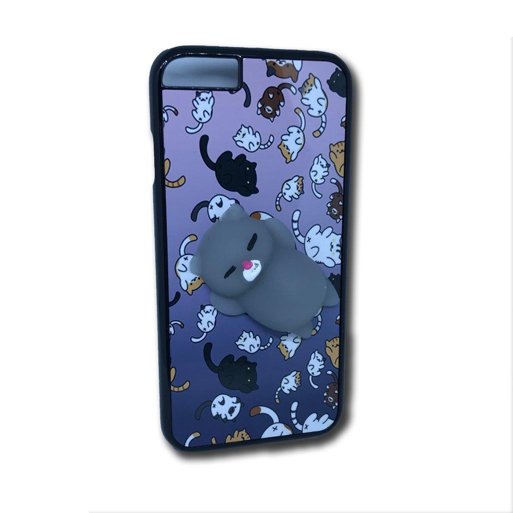 Squishy Cat Sleepy Phone Cover for iPhone iPod Samsung 4 5 6 7 5th 6th case gen eBay