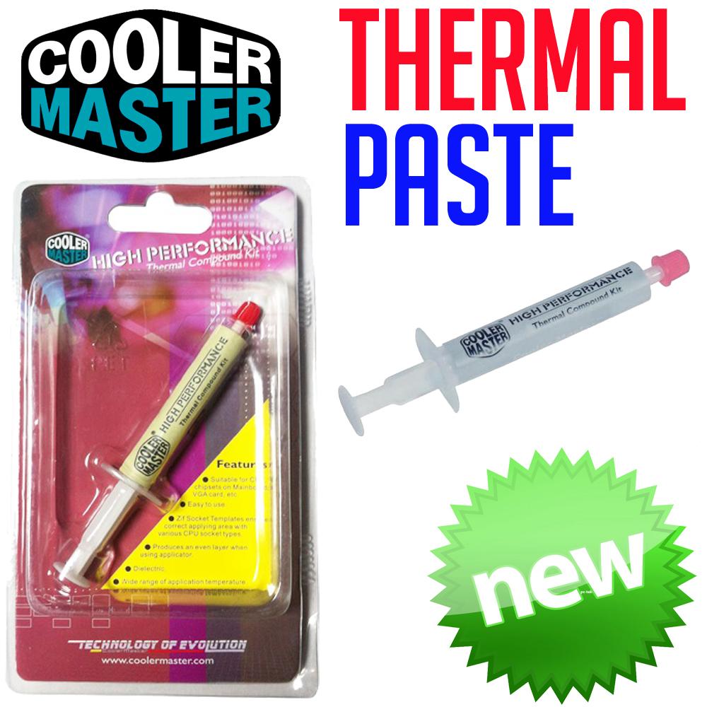 Cooler Master CPU Thermal Compound Paste Kit CPU Cooling HTK002