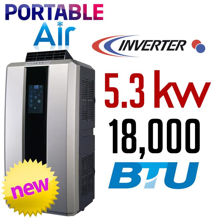 JHS8 Portable Refrigerated Air Conditioner INVERTER 5.3KW Cooling