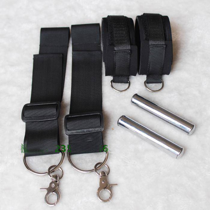 Quality Nylon Bands Door JAM Wrist Ankle Cuffs Standing Restraint