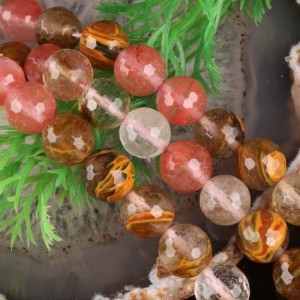 rmelon Tourmaline Loose Beads 15'' AAA EE0