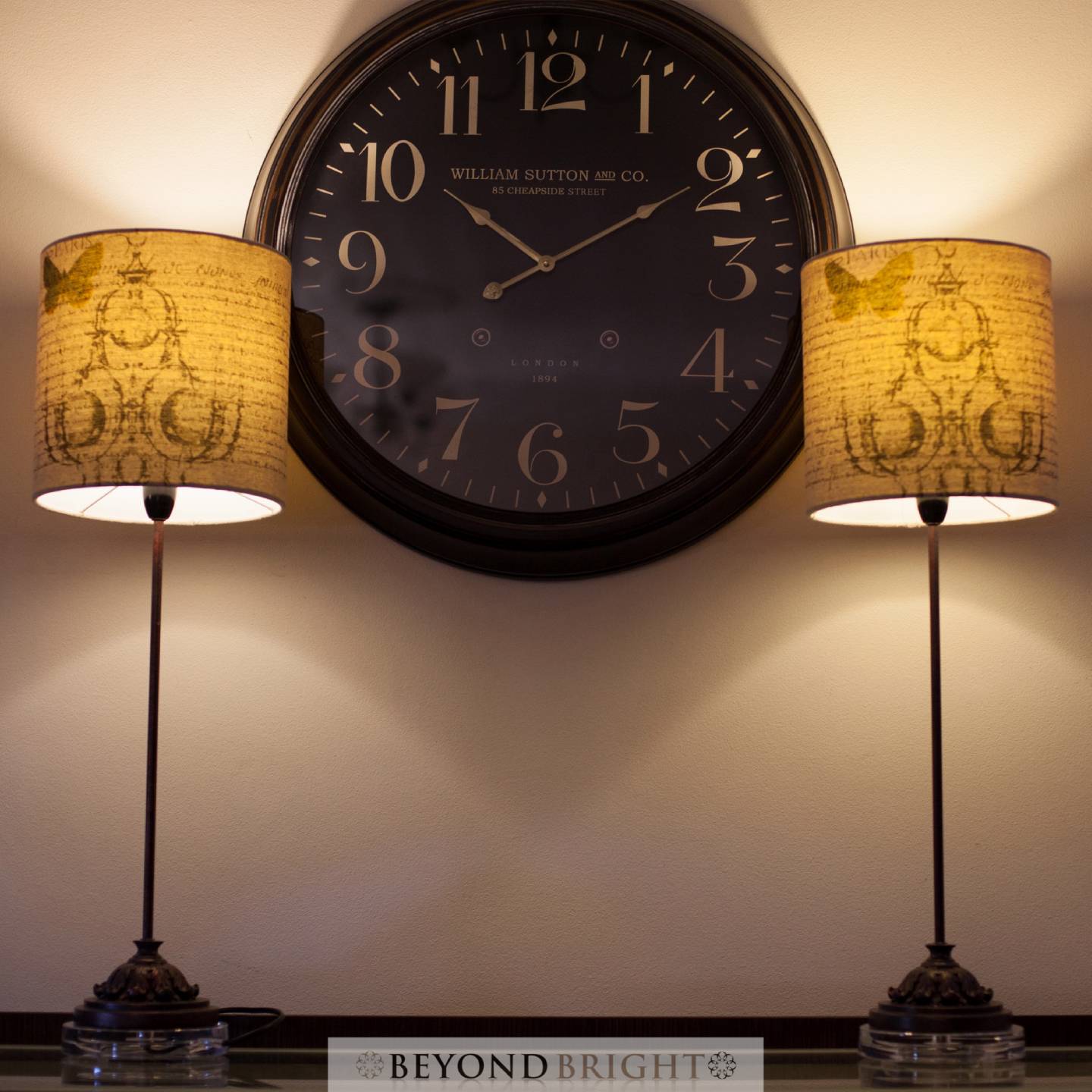 PAIR French Provincial Bedside Table Lamps Light Vintage Shabby Chic