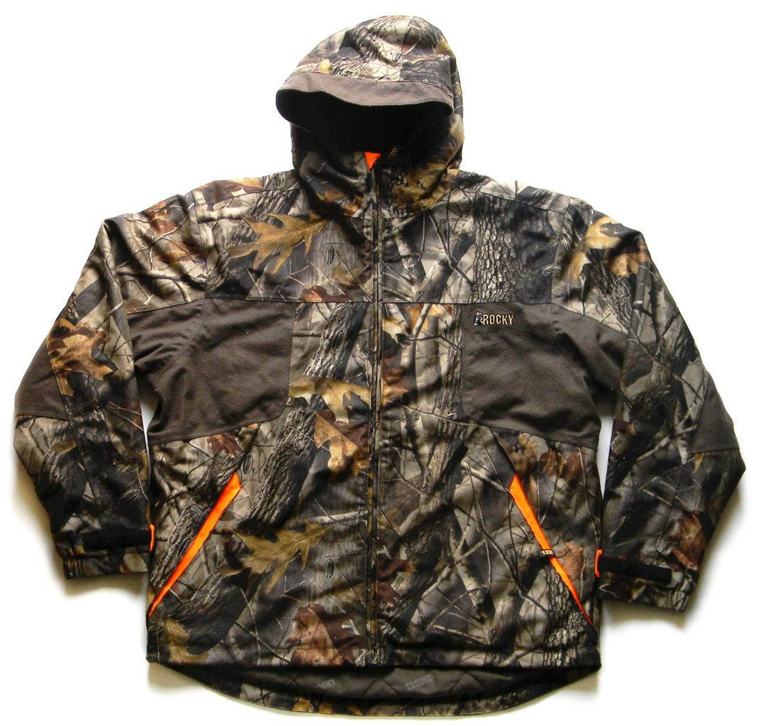 New Rocky Lightweight Insulated Hunting Jacket Realtree Hardwoods Size