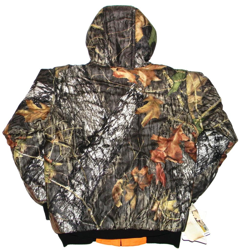 New Bushmaster Reversible Hunting Youth Jacket Mossy Oak Break Up Size