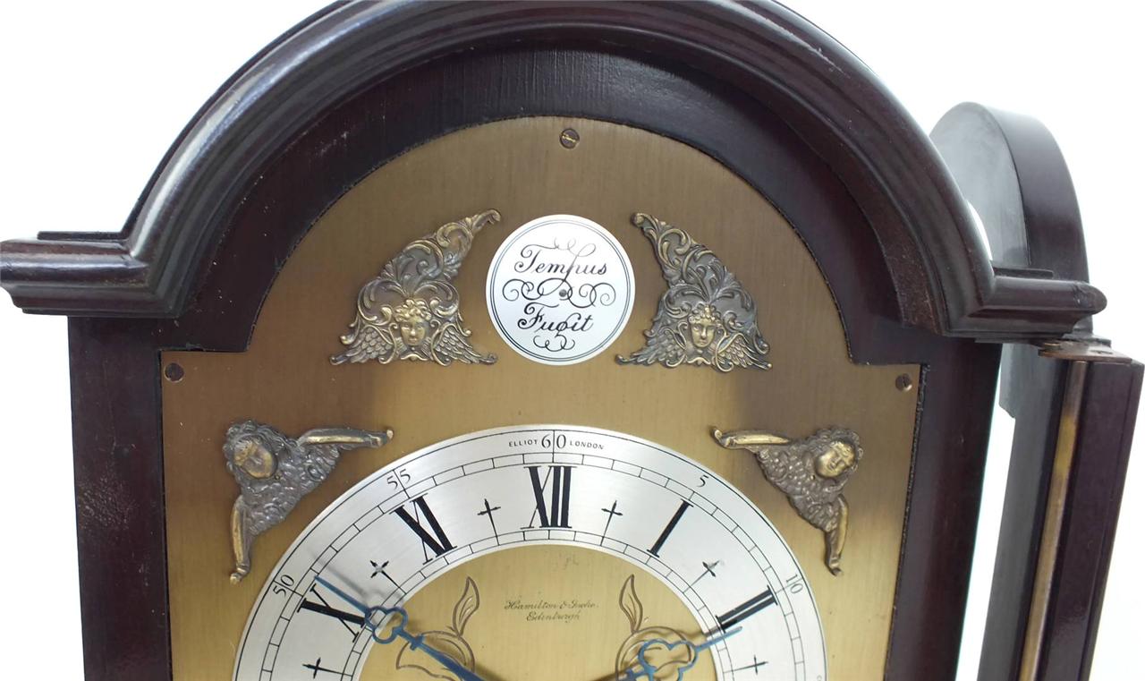 Musical Mantel Clock Westminster Chime Elliott Bracket Clock