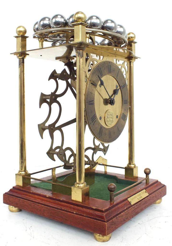 Harding & Bazeley Spherical Weight Clock Rolling Ball Sinclair