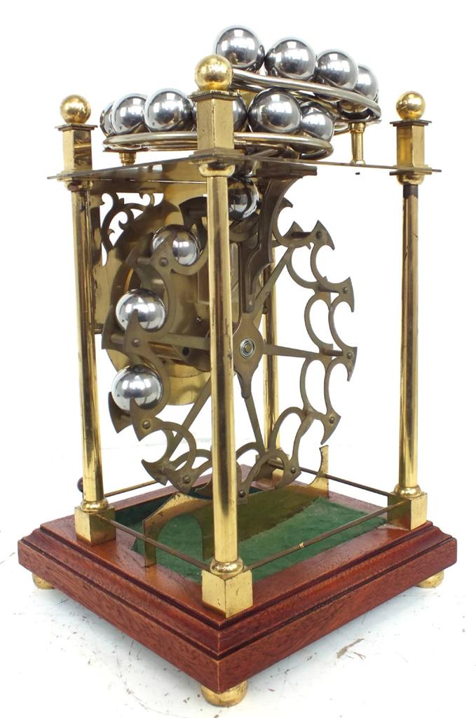 Harding & Bazeley Spherical Weight Clock Rolling Ball Sinclair