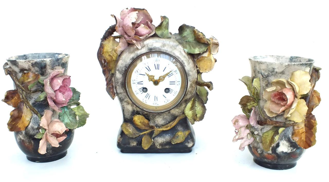 Porcelain Clock Sevres Mantel Clock Antique Clocks eBay
