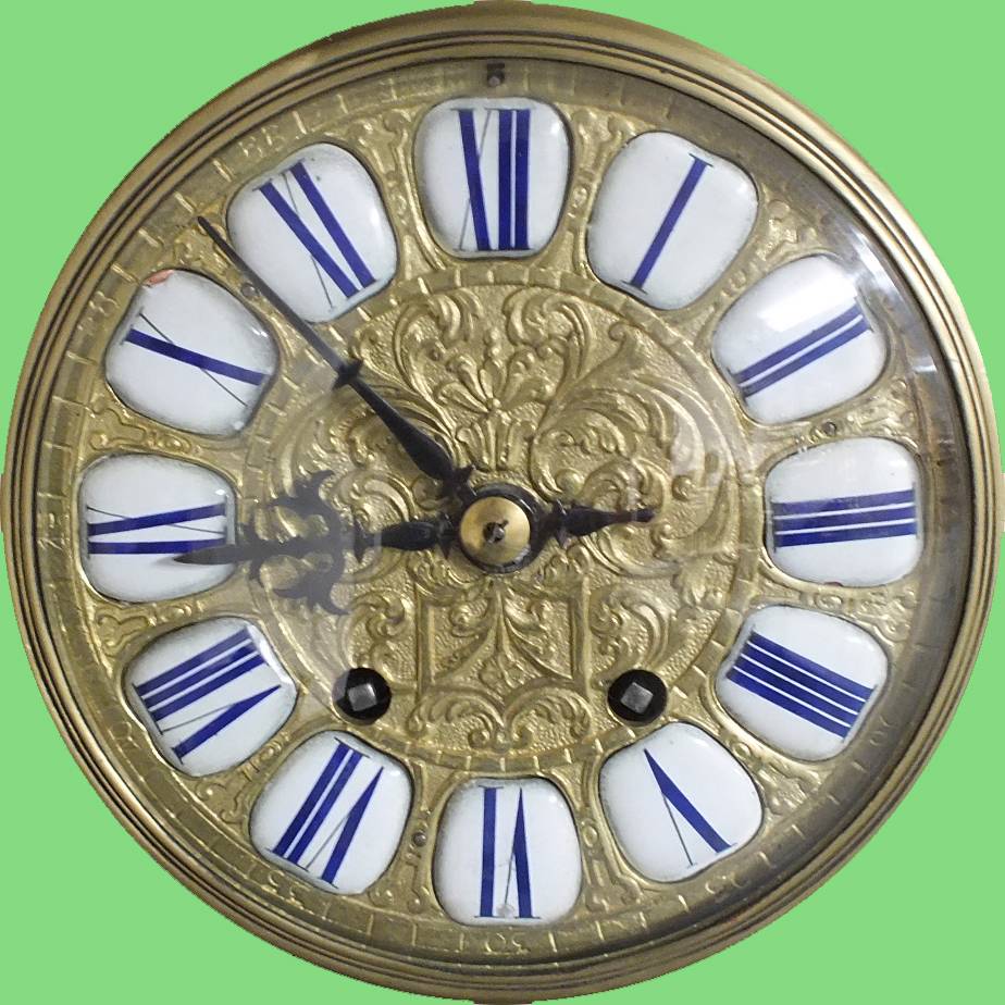 Jasper Ware Wedgwood Clock Englis Porcelian Mantel Clock Antique