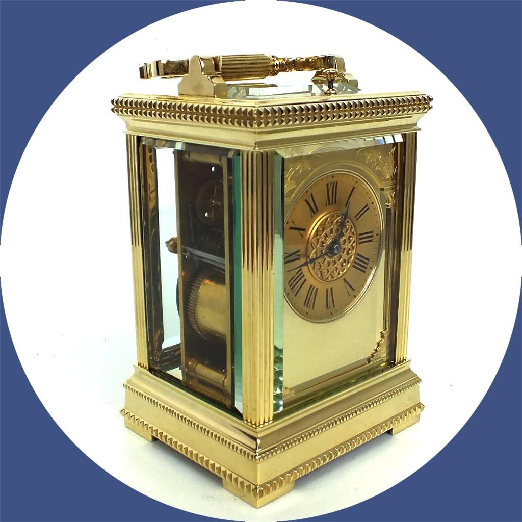 Jasper Ware Wedgwood Clock Englis Porcelian Mantel Clock Antique