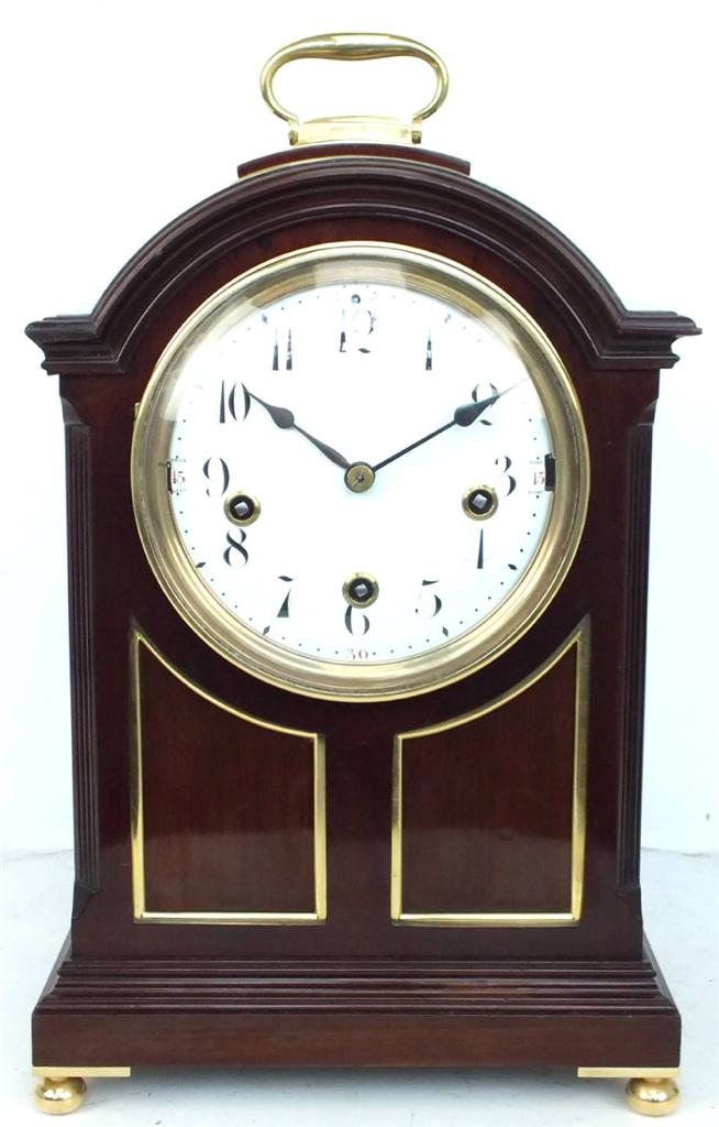 Musical Mantel Clock Westminster Chime 5 gong Bracket Clock Antique