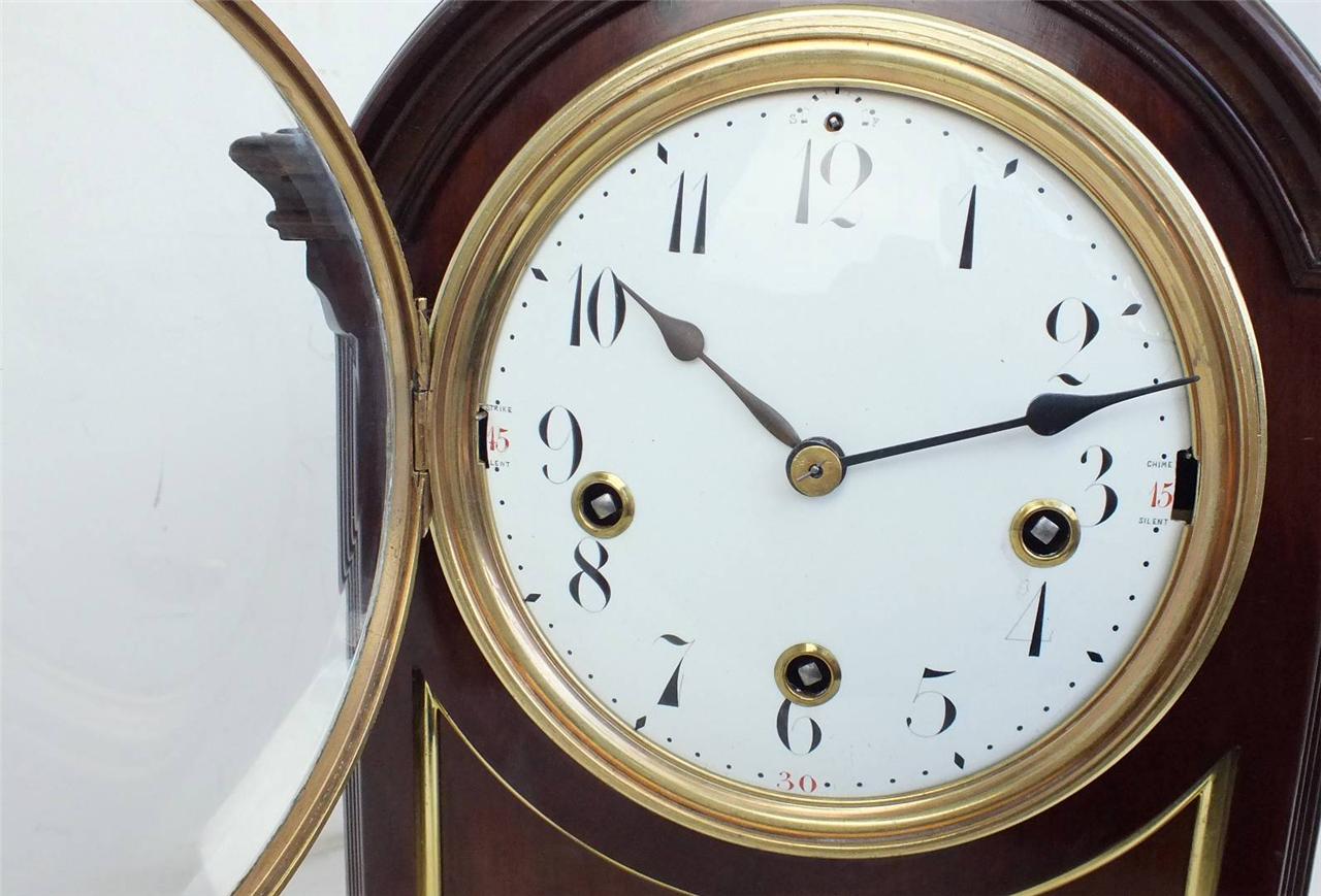 Musical Mantel Clock Westminster Chime 5 gong Bracket Clock Antique Clocks eBay