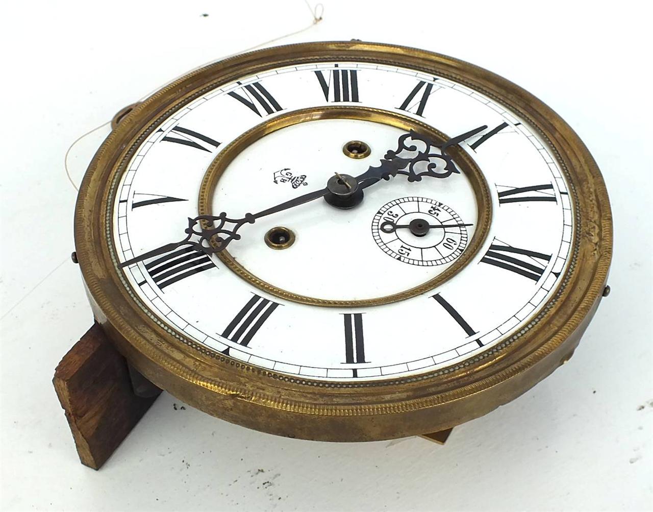 Vienna Wall Clock Twin Wieght Regulator Wall Clock Movement Gustav Becker eBay