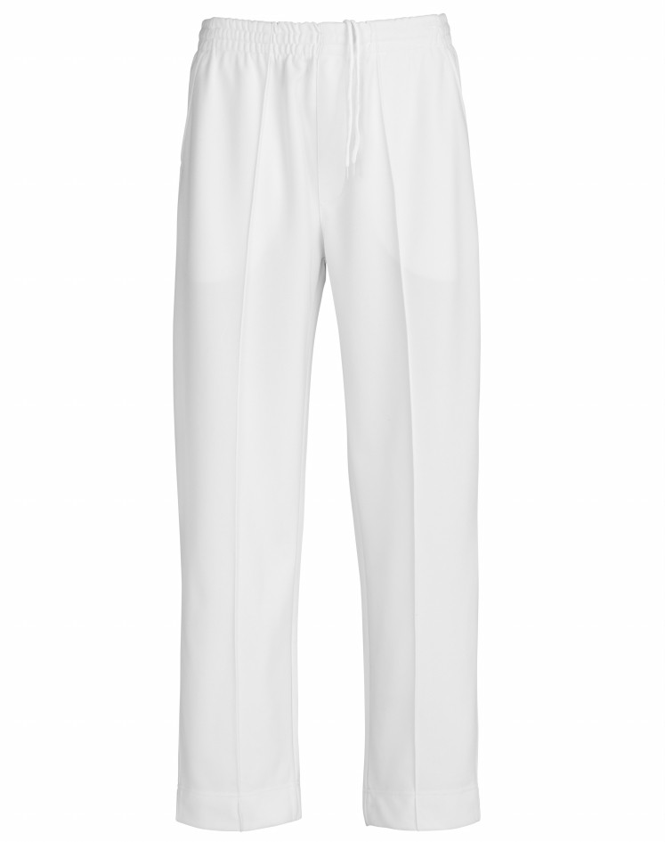 nike cricket white track pants