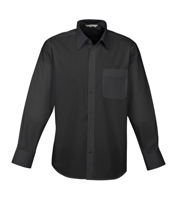 Men's Base Long Sleeve Shirt Business Office Corporate Work Casual New S10510 eBay