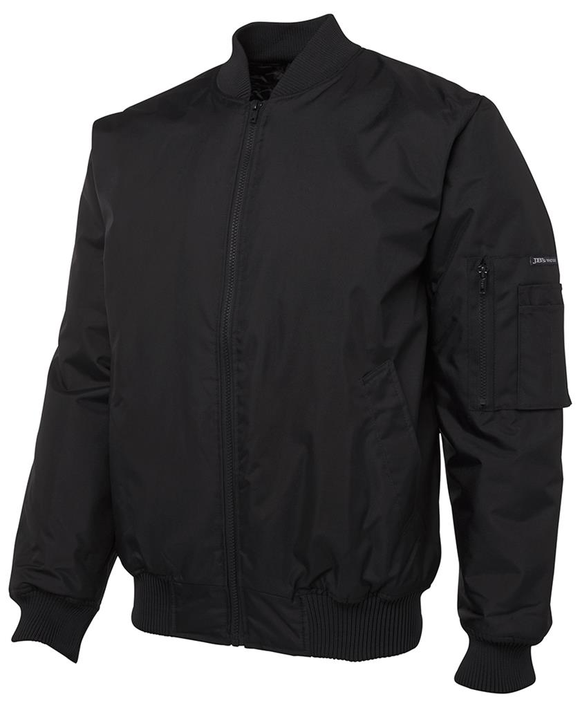 Men's Flying Jacket Bomber Security Guard Bouncer Black Navy Winter
