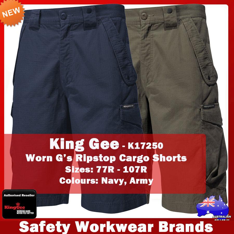 king gee drill shorts